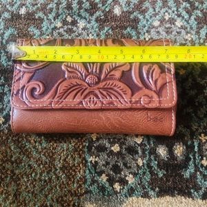 B•O•C Brown Leather Wallet